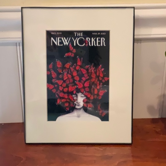 Framed New Yorker illustration cover - Picture 1 of 4